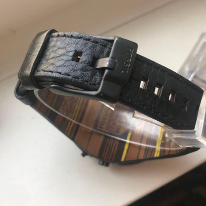 FOSSIL Y2K FOSSIL BIG TIC SQ 90s Digital-Analog Men's Watch — Japanese