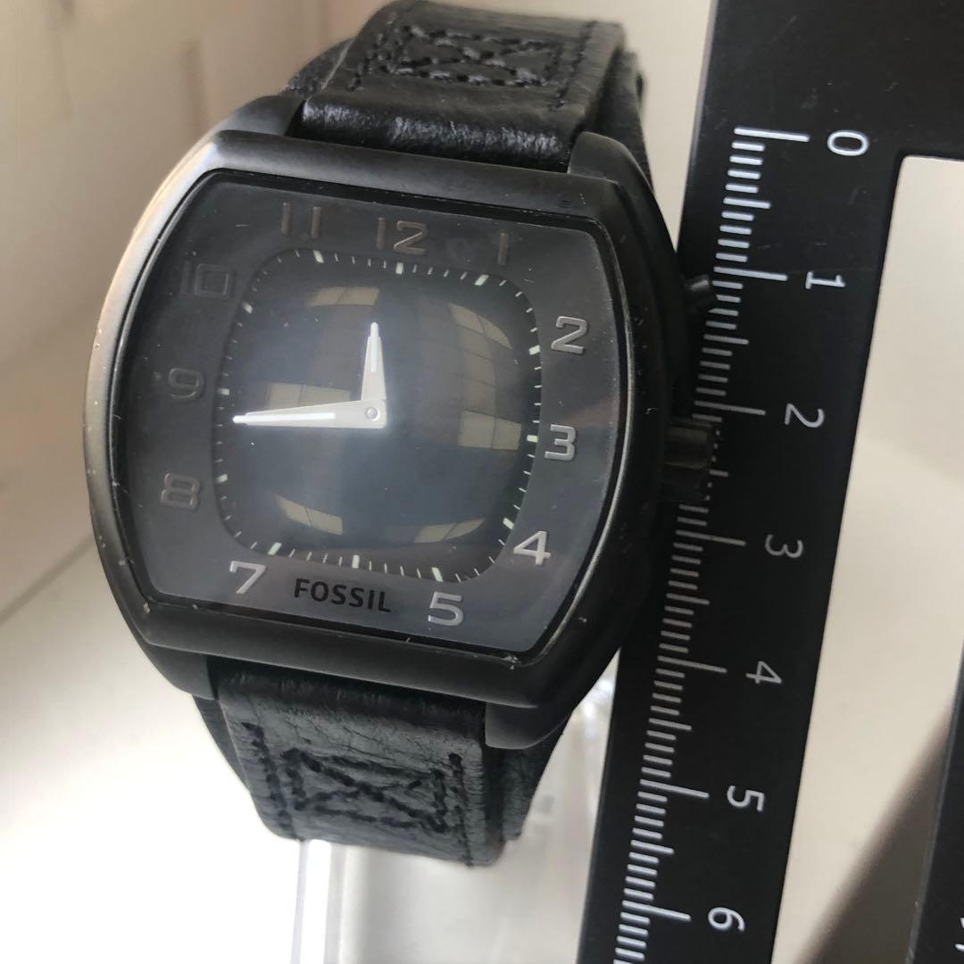 FOSSIL Y2K FOSSIL BIG TIC SQ 90s Digital-Analog Men's Watch — Japanese