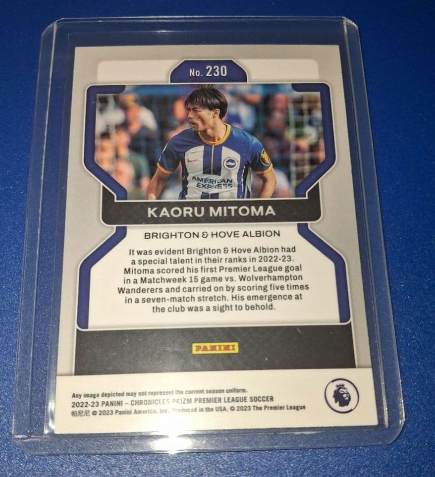 Kaoru Mitoma Trading Card — Japanese
