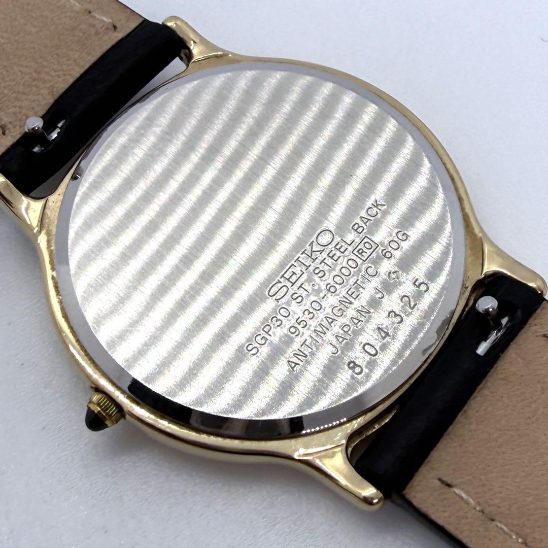 SEIKO DOLCE Gold Dial Quartz Men's Watch — Japanese