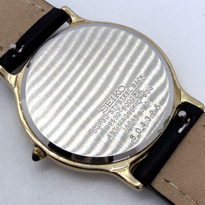 SEIKO DOLCE Gold Dial Quartz Men's Watch — Japanese