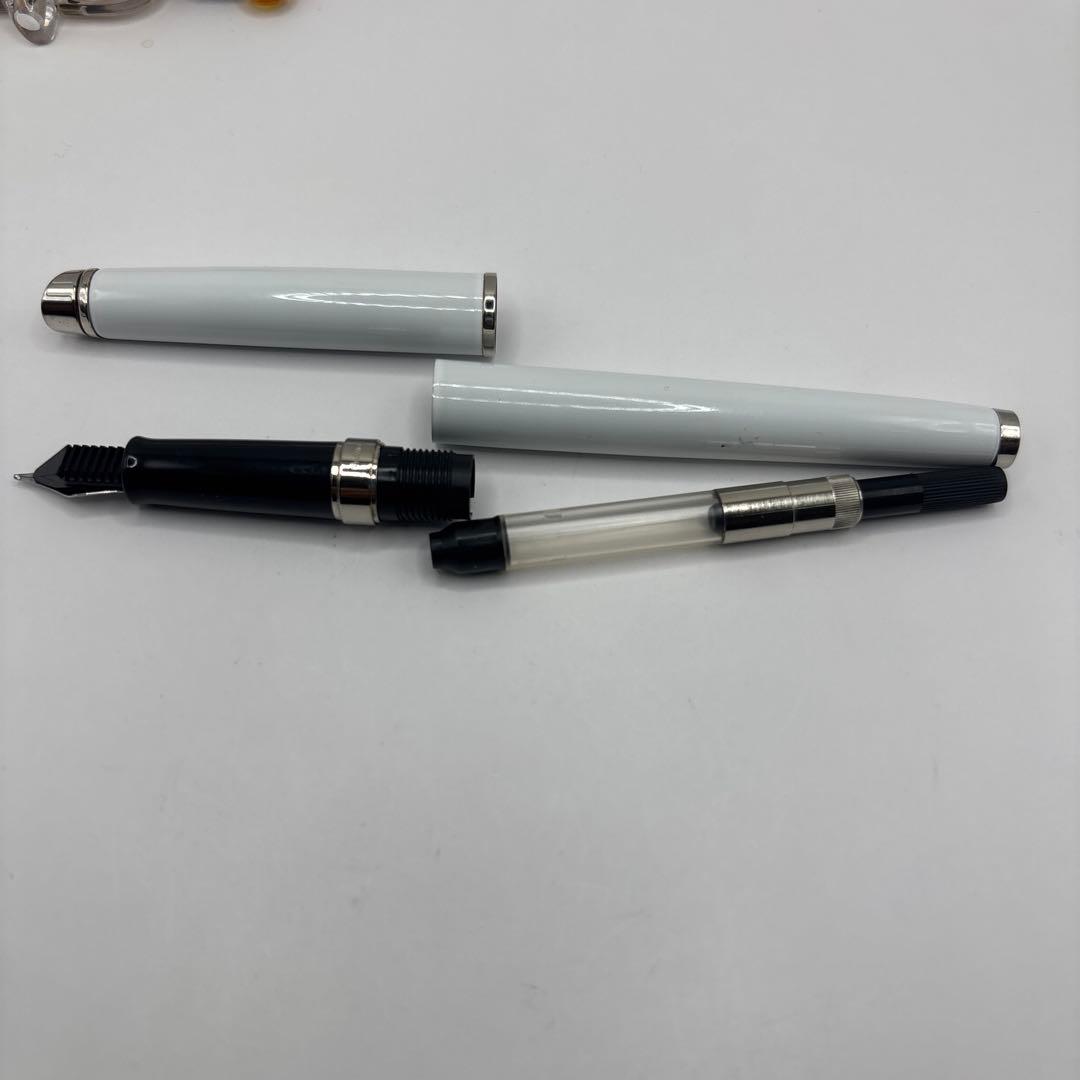Waterman Metropolitan Essential fountain pen in white with fine nib and converter included