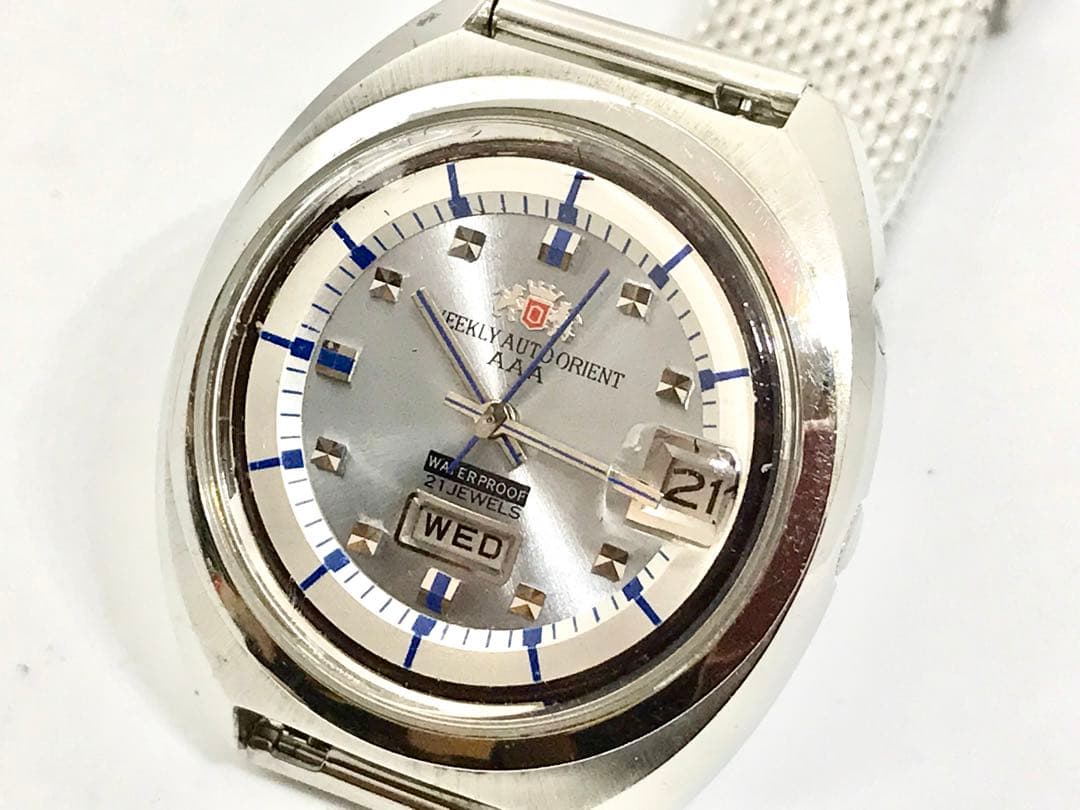 ORIENT オリエント・ウィークリーオート・AAA２１石 Automatic Men's Watch — Japanese