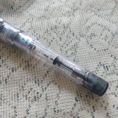 PILOT Prelude FPRN-350R-TBM black fountain pen with converter shown without box