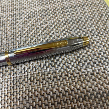 CROSS Townsend NO.3 metal ballpoint pen with cap and single color oil-based ink