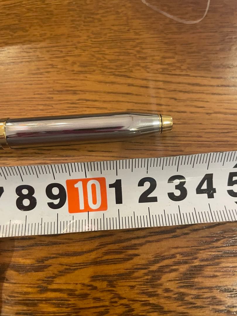 CROSS Townsend NO.3 metal ballpoint pen with cap and single color oil-based ink