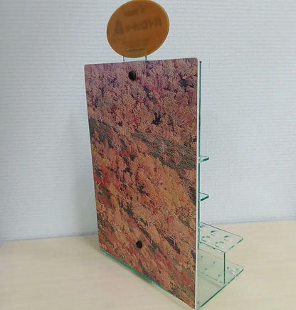 Pilot Sharp wooden pen Legno S20 collection display case measuring 45 cm tall, 22.5 cm wide, and 12 cm deep