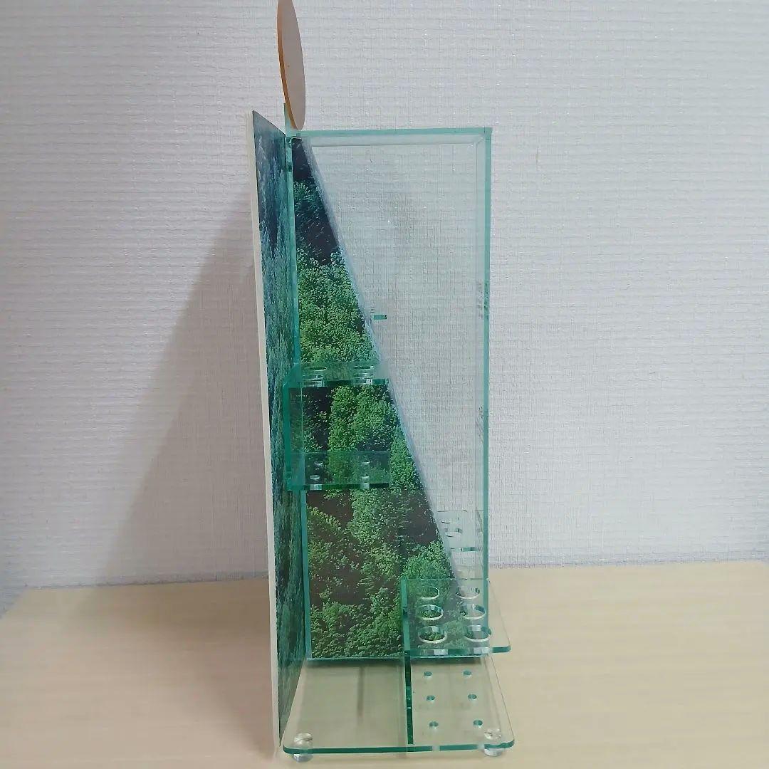 Pilot Sharp wooden pen Legno S20 collection display case measuring 45 cm tall, 22.5 cm wide, and 12 cm deep