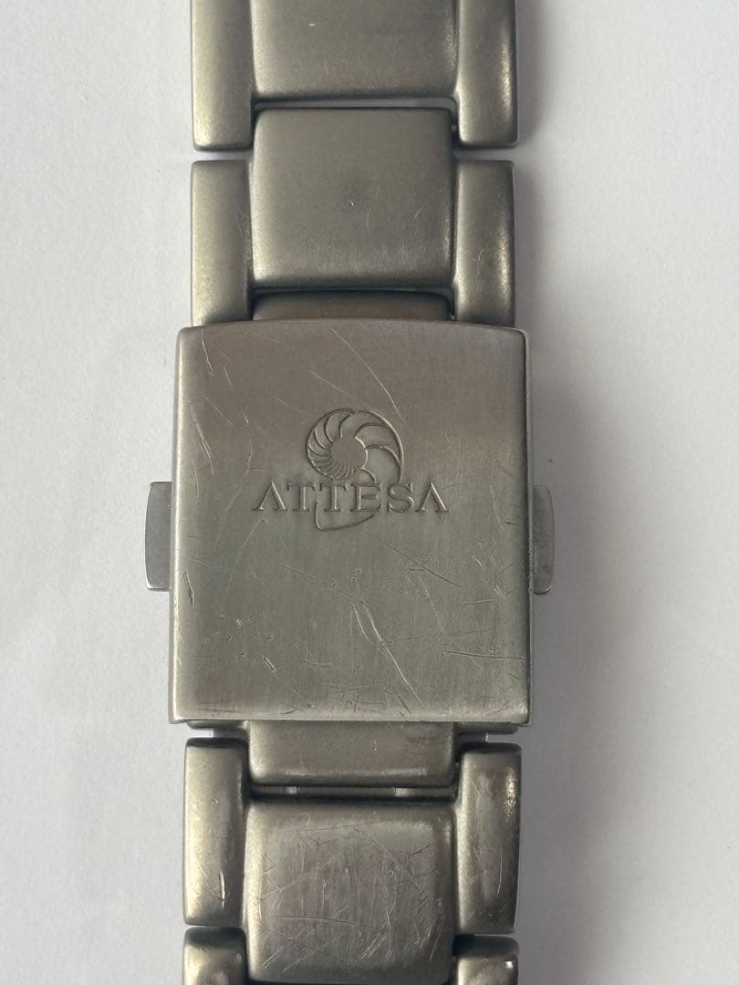 Citizen ATTESA CHROME BAND Men's Watch — Japanese