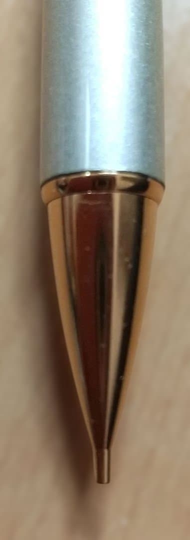 Unused PILOT Cavalier mechanical pencil in silver with gold metal fittings