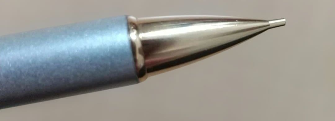 Unused PILOT Cavalier mechanical pencil in silver with gold metal fittings