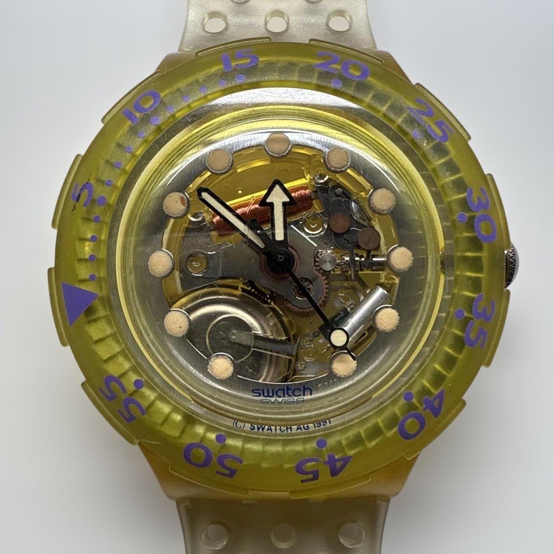 swatch Scuba Quartz Men's — Japanese