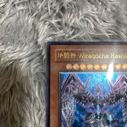 Yu-Gi-Oh Beautiful Bound God Wiraqocha Rasca — Japanese