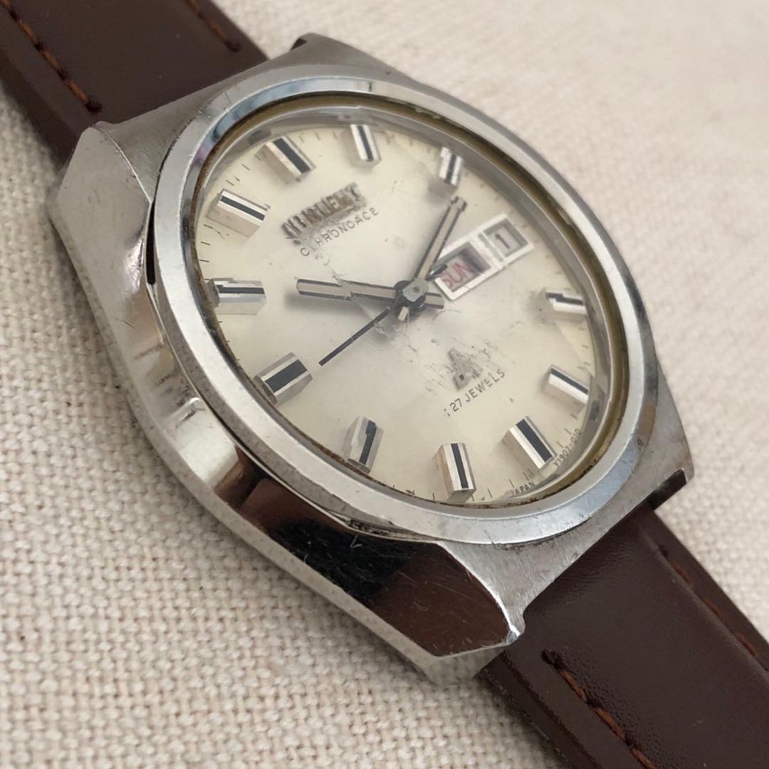 ORIENT CHRONOACE 27石 Automatic Men's Watch — Japanese