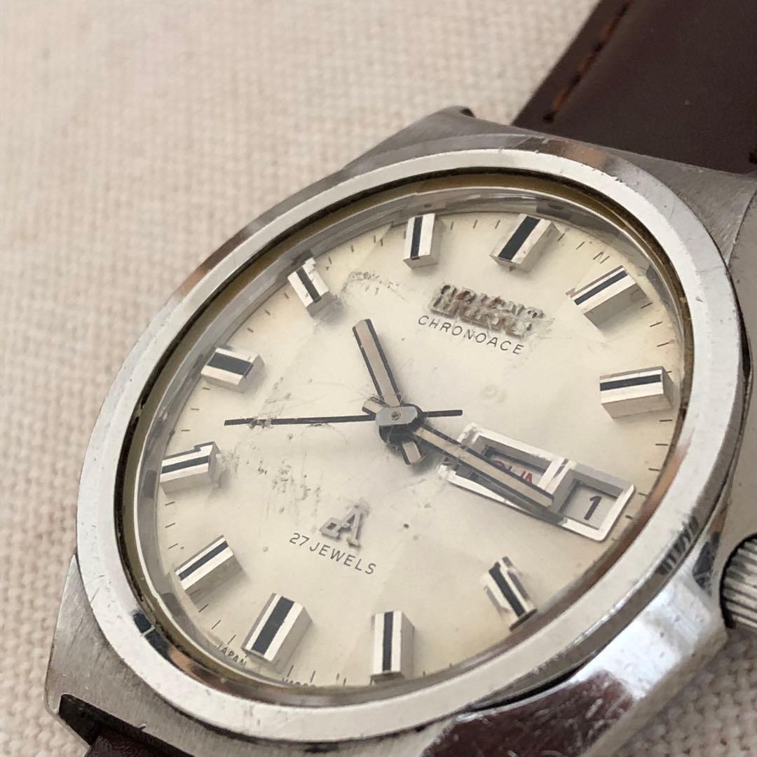 ORIENT CHRONOACE 27石 Automatic Men's Watch — Japanese