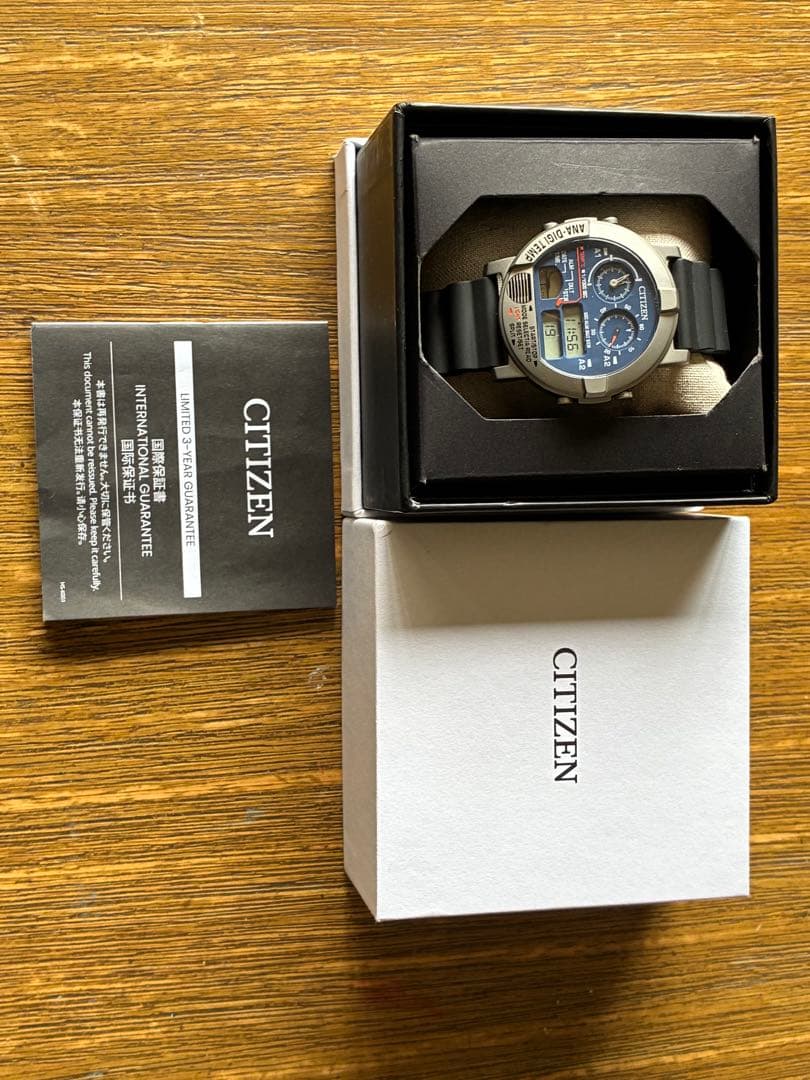 Citizen AQ1000-82L Quartz Men's Watch — Japanese