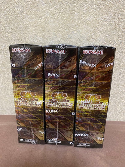 Yu-Gi-Oh Yu-Gi-Oh! Quarter Century Art Collection 3-Item Set Box — Japanese