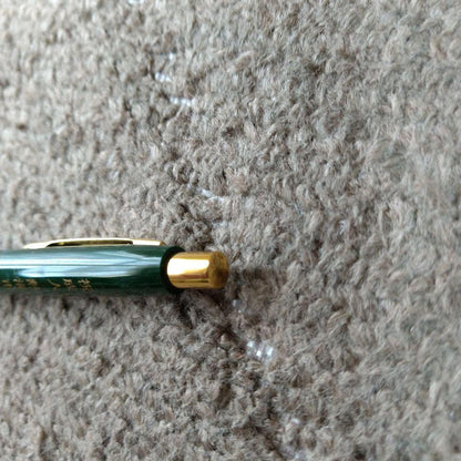 Green Showa Retro PILOT mechanical pencil made in 1983 with instruction manual