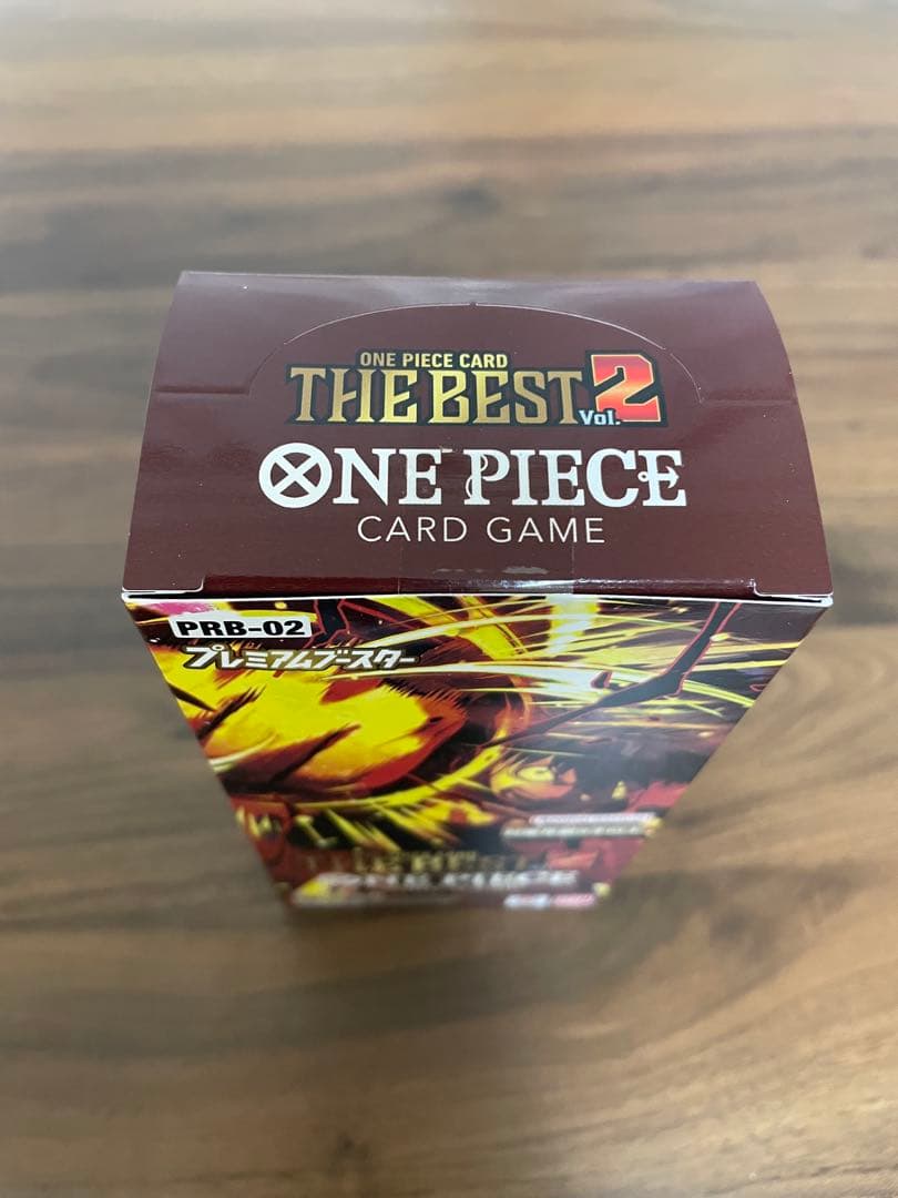 One Piece One Piece Card Game The Best 2 New with Tape Box Box — Japanese
