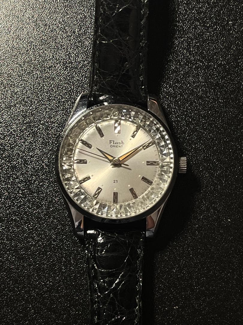 ORIENT オリエント フラッシュ Manual Men's Watch — Japanese