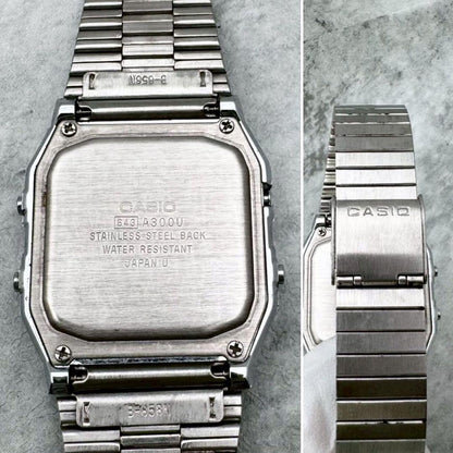 CASIO A300U Quartz Men's Watch — Japanese