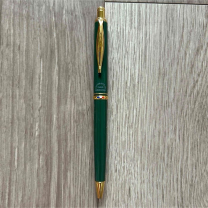 Pilot Universite de Paris Sorbonne ballpoint pen dark green barrel with black ink refill cores and box from 1993