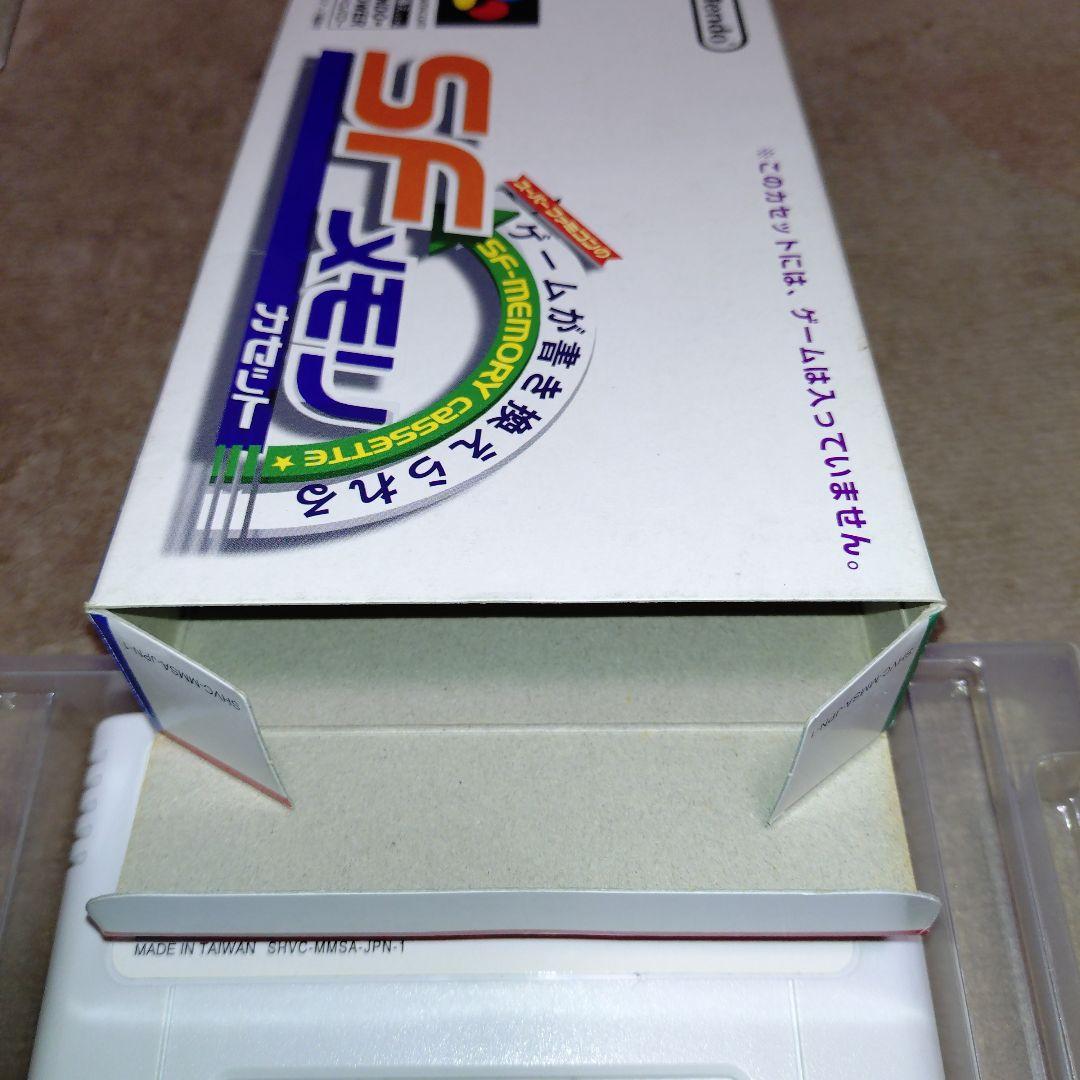 SF Memory Cassette for SNES showing Trakia 776 recording title single unit