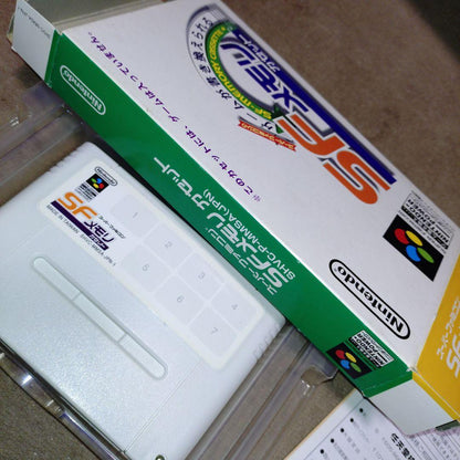 SF Memory Cassette for SNES showing Trakia 776 recording title single unit
