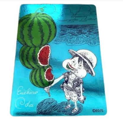 One Piece One Piece Natsucomi 2026 Eiichiro Oda Signed Metakira Card — Japanese