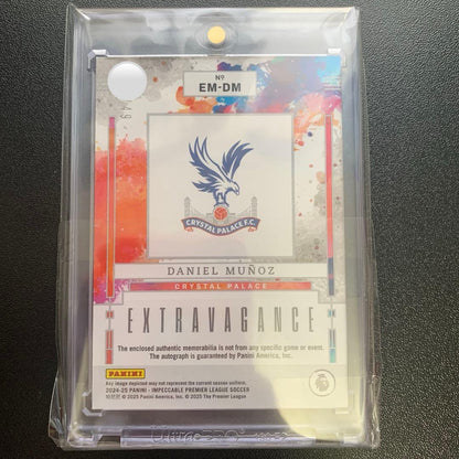 Daniel Muñoz Autographed Relic Card — Japanese