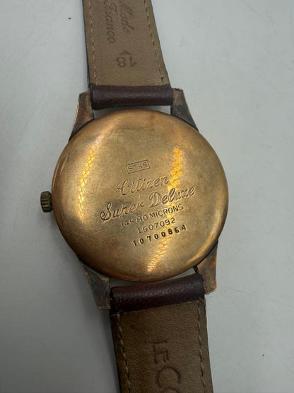 Citizen 1507092 Manual Men's Watch — Japanese
