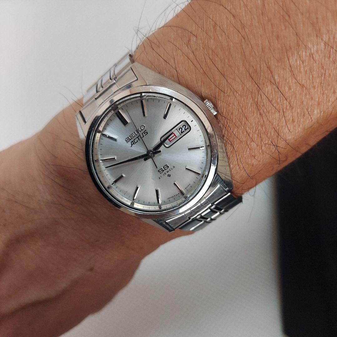 SEIKO Actus Vintage Manual Men's Watch — Japanese