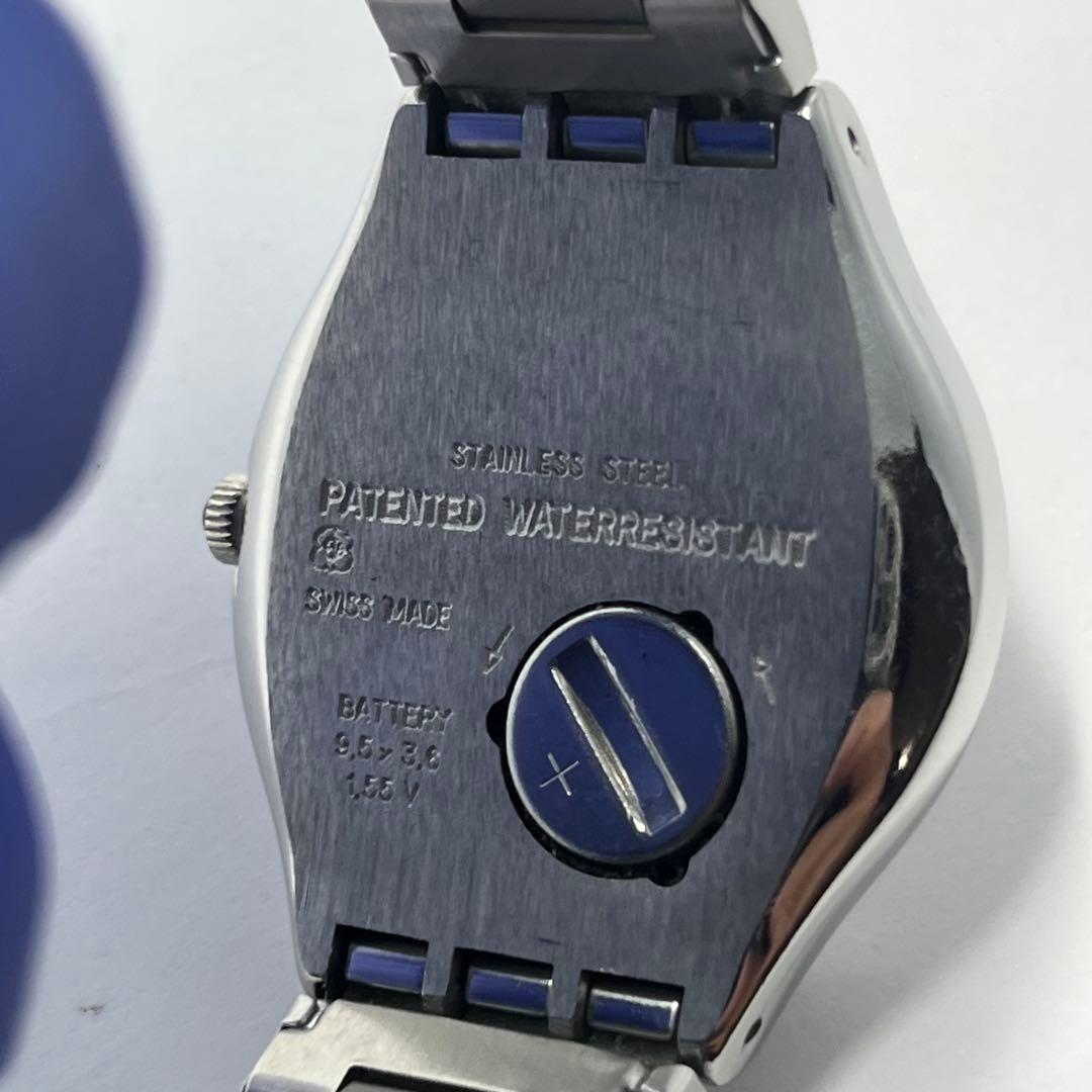 swatch Irony Date Silver Dial SBTR009 Quartz Men's — Japanese