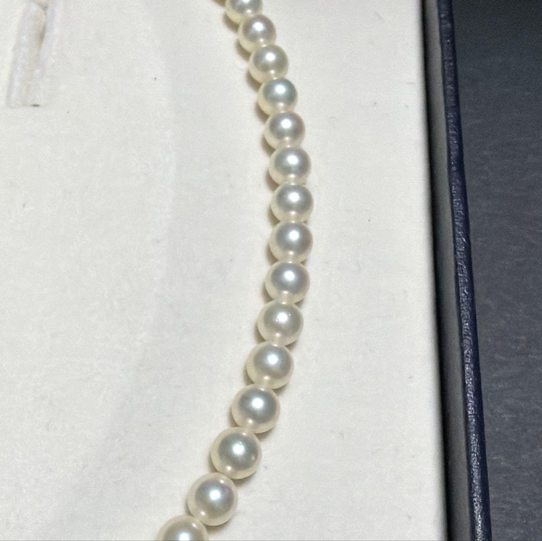 MIKIMOTO Akoya pearl necklace with 6.0mm pearls and lustrous finish on a 38cm strand