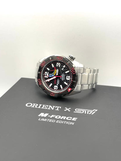 ORIENT M-FORCE × STI Automatic Men's Watch — Japanese