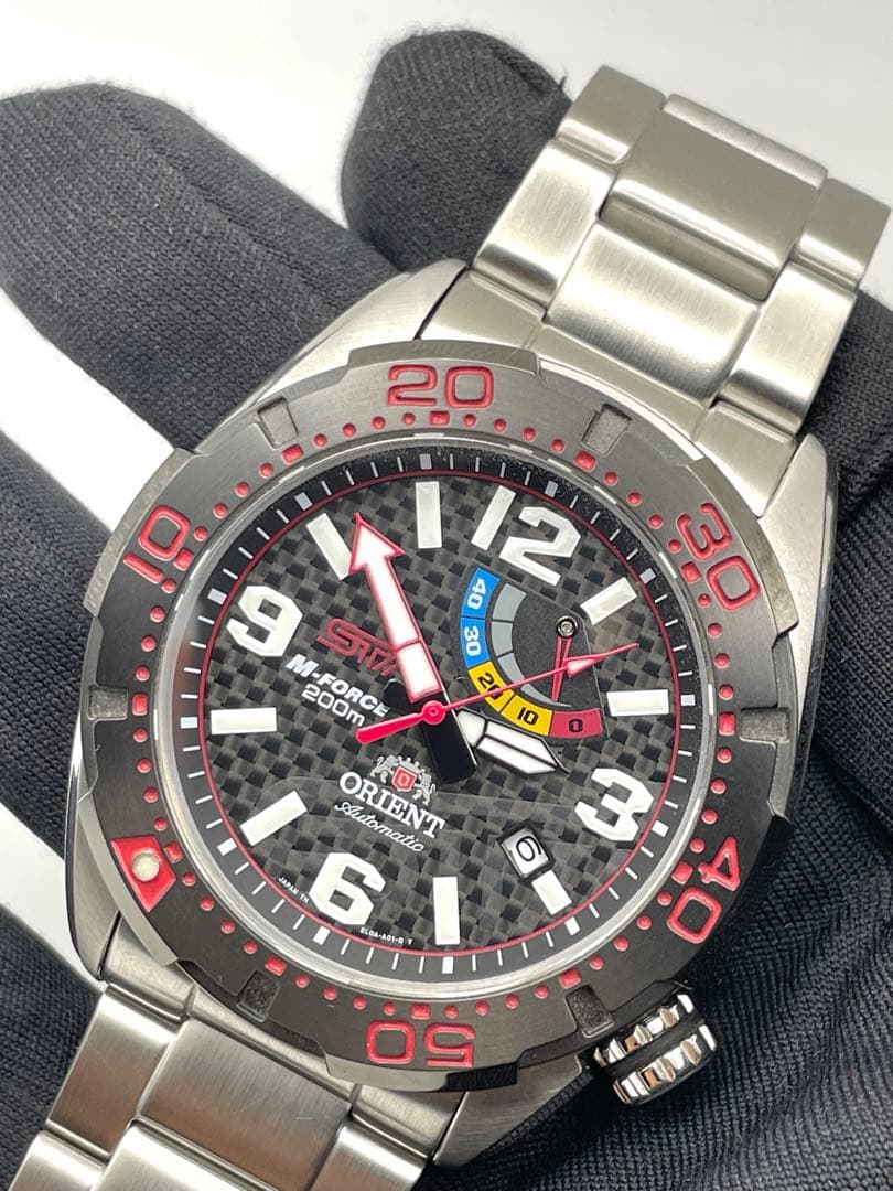 ORIENT M-FORCE × STI Automatic Men's Watch — Japanese