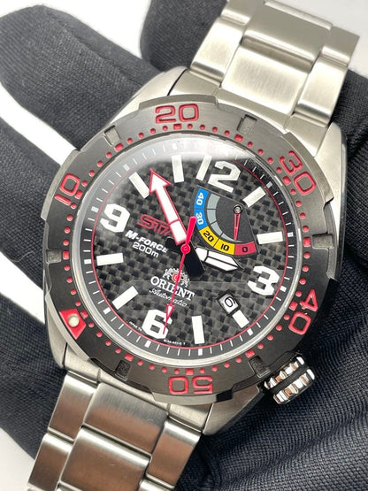 ORIENT M-FORCE × STI Automatic Men's Watch — Japanese