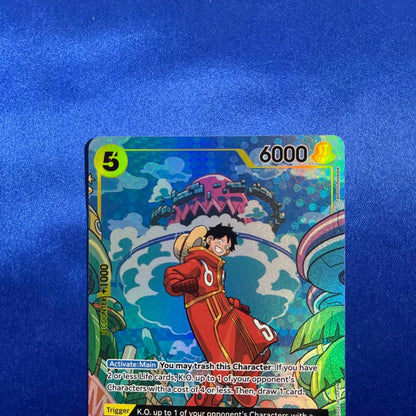 One Piece Monkey D. Luffy SR — English