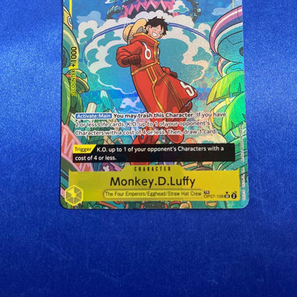 One Piece Monkey D. Luffy SR — English
