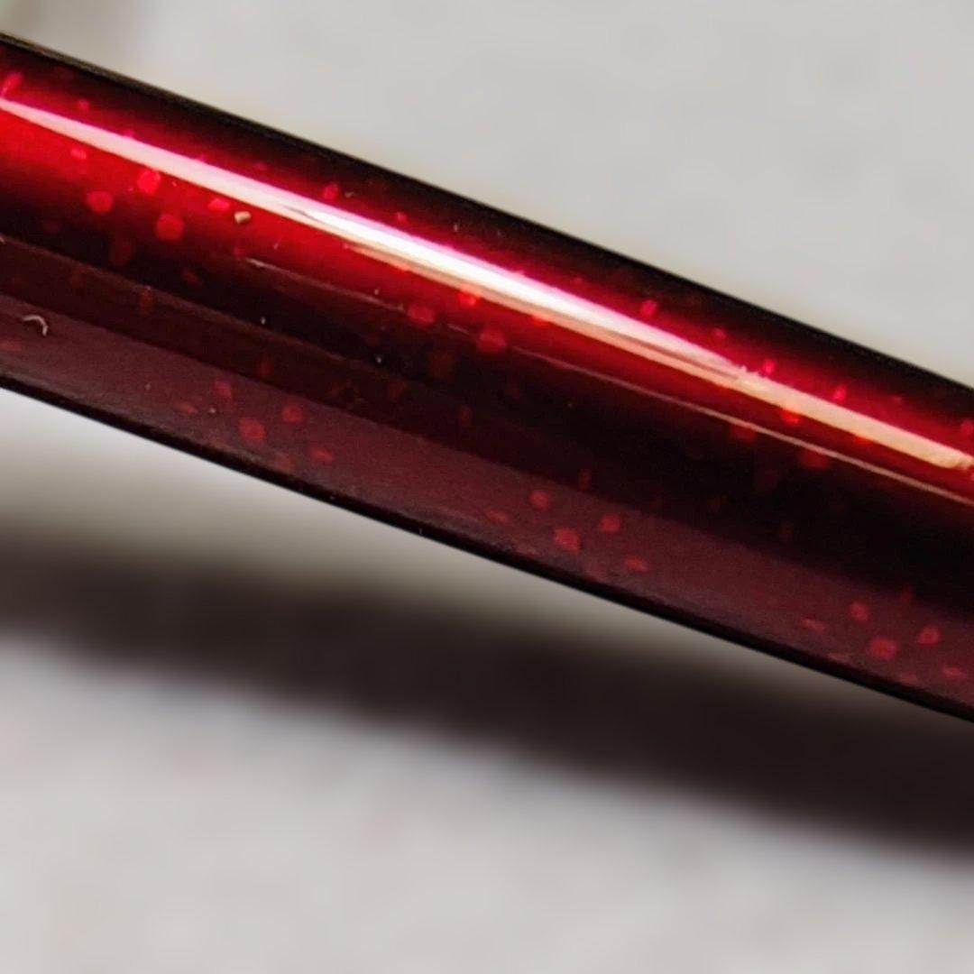 Pilot Lady vintage red ballpoint pen with smooth operation and refill service