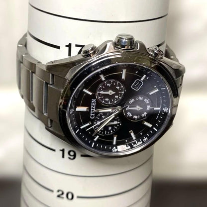 Citizen E820 Solar Men's Watch — Japanese