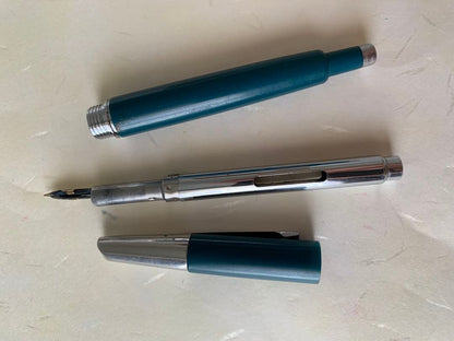 PILOT Capless Initial Model fountain pen with 14K nib in good condition shown from multiple angles
