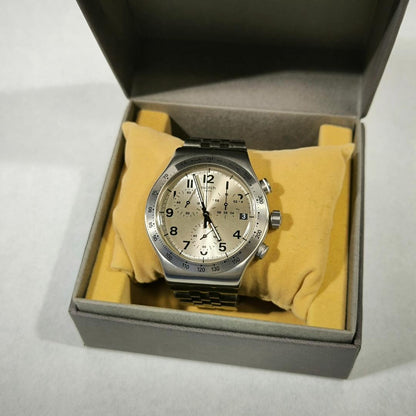 swatch Chronograph Quartz SBTR009 Men's — Japanese