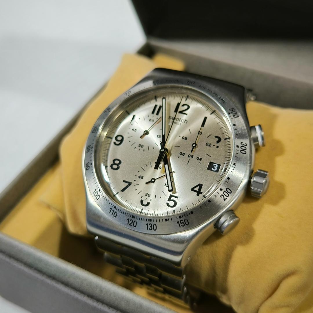 swatch Chronograph Quartz SBTR009 Men's — Japanese