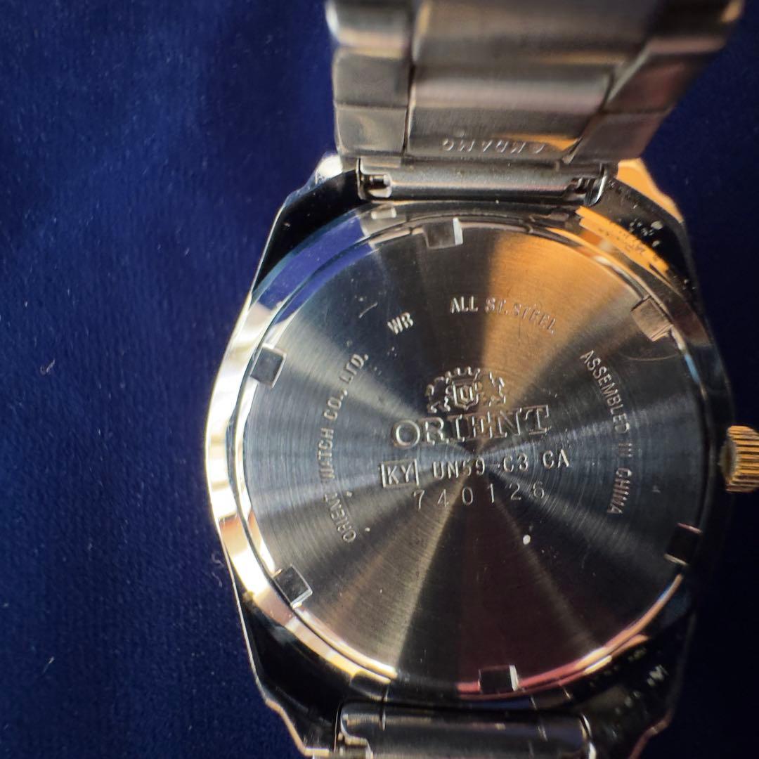ORIENT CRYSTAL 5BAR DATE Quartz Men's Watch — Japanese