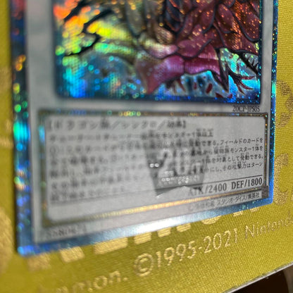 Yu-Gi-Oh Black Rose Dragon — Japanese