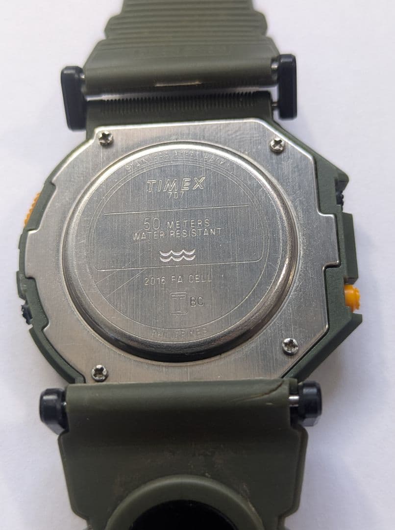 TIMEX HOOKS' 707 Digital Men's Watch — Japanese