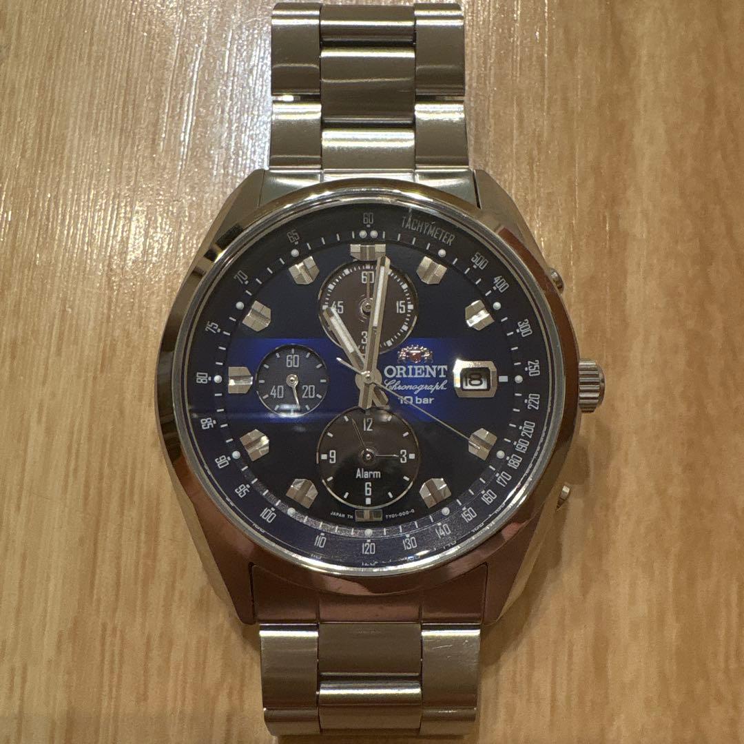 ORIENT TY01-C1-B Solar Men's Watch — Japanese