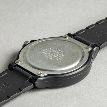 Casio Collection Standard MW-240-3B Analog Watch with Large Dial, Black Resin Band — Japan Import