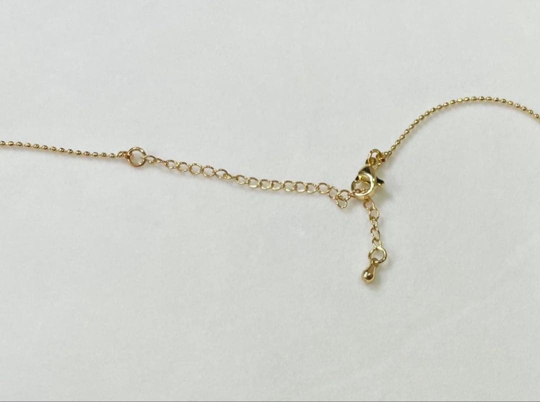 Akoya Pearl Pink Necklace featuring 7 pearls sized 5.5-6.5mm with high luster and brass K18 coated clasp